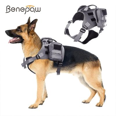 J09 Benepaw กระเป๋าเป้สะพายหลังสำหรับกระเป๋าด้านข้าง,กระเป๋าเป้สะพายหลังพร้อมกระเป๋าอานม้านิรภัยอุปกรณ์สำหรับเดินป่าตั้งแคมป์