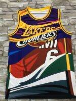 Ready Stock Ready Stock Hot Sale Mens Los Angeles Lakerss Lebronn James Mitchell Ness Hardwood Classics Jersey