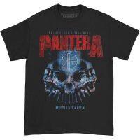 เสื้อยืด พิมพ์ลายดาวเคราะห์ Caravan Pantera - Domination Distressed สีดํา ไซซ์ S WQ4J 9PAQ