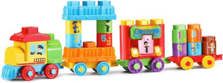 นำเข้า-รถไฟ-leapfrog-leapbuilders-123-counting-train-multicolor-ราคา-1-290-บาท