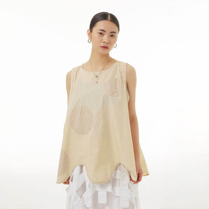 xitao-tank-casual-loose-women-temperament-sleeveless-top