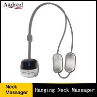 ✁❈ Smart Hanging Neck Protector Shoulder Cervical Spine Massager Mini Pulse Neck Artifact Dredging Spine Hot Compress Massage