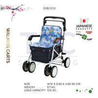 Walking Cart รถเข็นสำหรับฝึกเดินและช่วยเดิน นั่งพักได้ รุ่น ENB-011H