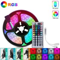 แท่งไฟ Led S สำหรับแถบไฟ Rgb Led แท่งไฟ Led แถบไฟ LED Rgb พร้อมตัวควบคุมไฟเส้นยาว20ม. Rgb 220V Hiasan Kamar