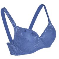 Autumnz Maya Nursing (No underwire) - Lacy Denim Blue Maternity