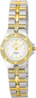 Invicta Womens 0133 Wildflower Collection 18k Gold-Plated and Stainless Steel Watch