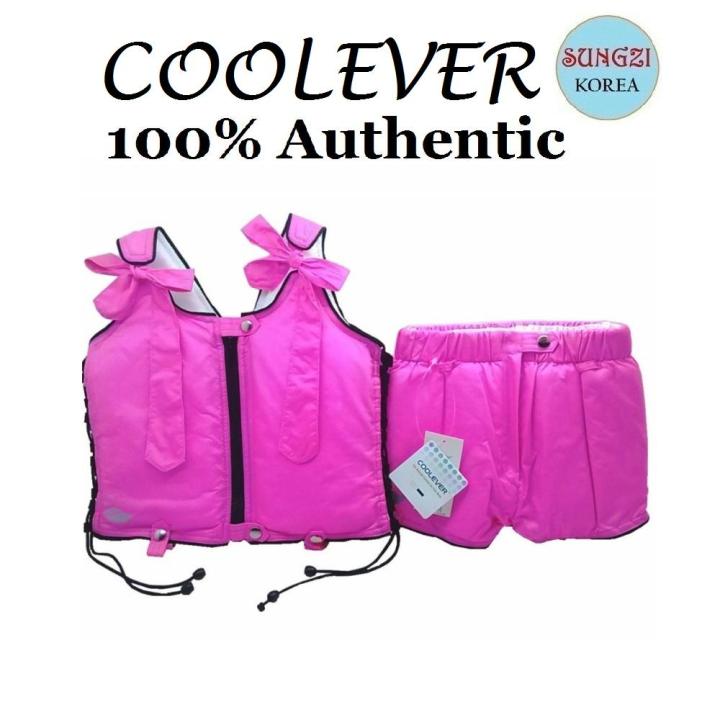 Coolever Swimsuit Life Jacket / Life Vest / Swim Vest All In One For