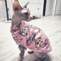 Spring Autumn Cat Clothes for Small Cats Kedi Katten Sphynx Pullovers Soft Fleece Puppy Dog Pet Hoodie Mascotas Clothing Outift Clothing Shoes Accesso