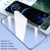 (พร้อมส่งในไทย)ฟิล์มกระจกเต็มจอ​Full Forไอโฟน iPhone14/14 Pro/14 Plus/14 Pro Max