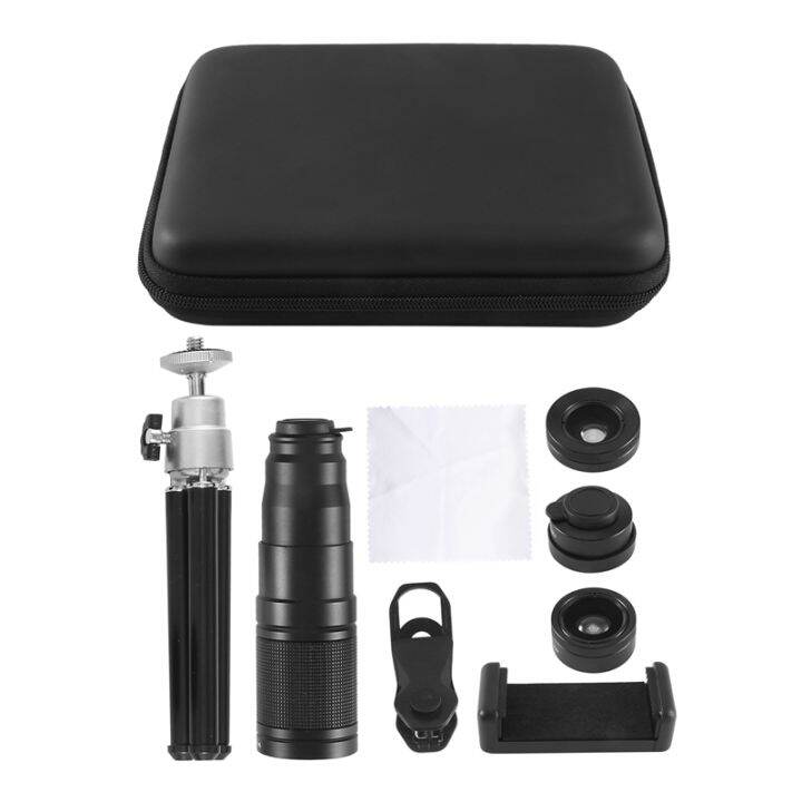 APEXEL New Phone Camera Lens Kit 4 in 1 Telephoto Zoom 22X Lens