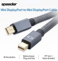 ขายดีที่สุด bnfg330 - / Mini DisplayPort To Mini DisplayPort Cable 4K 60Hz Mini DP Male To Male Cord (ไม่ใช่ Thunderbolt 2) วิดีโอ HD พร้อมสายหน้าจอ