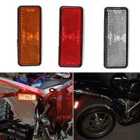 ✁ 12V Rear Tail Brake Stop Reflector Warning Side Marker Light Rectangle Reflector Marker Light For CAR Truck Trailer Motorcycle