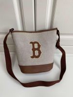 กระเป๋าสะพาย น้ำหนักเบา กระเป๋าทรงสปอร์ต Basic Big Logo Canvas Bucket Bag NEW YORK YANKEES