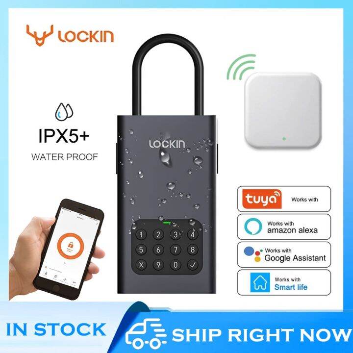 HOTKey Safe Tuya Smart Key Lock Box Password Bluetooth Wireless Wifi