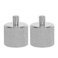 2X 5/8 Inch Female to 1/4 Inch Male Camera Microphone Stand Tripod Thread Reducer Adapter