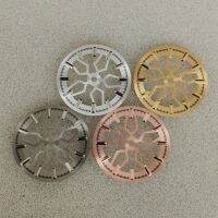 hot【DT】 28.5MM Hollowed New Modified Accessories Watches Faces for Japan NH70 Movement