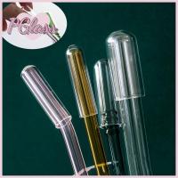 PETIGLASS 1/4PCS หลอดสแตนเลส อุปกรณ์เสริมถ้วย ปลั๊กกันฝุ่น เคล็ดลับฟางครอบคลุม นำกลับมาใช้ใหม่ได้ ปลั๊กหลอดแก้ว หมวกฟางดื่ม