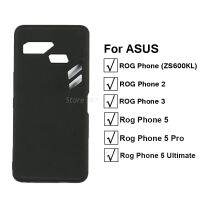 （A Boutique） Soft Black TPU Case For Asus ROG Phone ZS600KL Cover 5S 5 Pro 2 Silicon Capa Back Rog 3 Etui