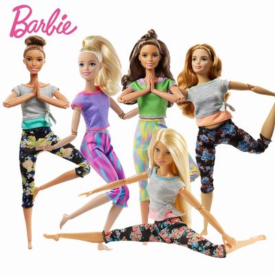 ตุ๊กตาตุ๊กตาหลากหลายขยับได้หลายข้อต่อสำหรับเด็กผู้หญิง,ตุ๊กตาเคลื่อนไหวได้22ข้อต่อสำหรับเต้นแบบมีชีวิตชีวาสุด Barbie