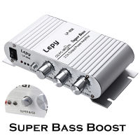 mengluanxuan Lepy LP-808 Super BASS Digital Amplifier STEREO AUDIO Power สำหรับโทรศัพท์มือถือ PC Car