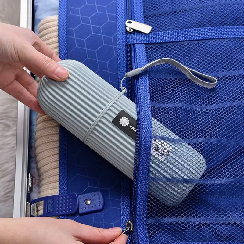 Portable Tootpaste Tootbrush Protect Holder Case Travel Camping Storage Box