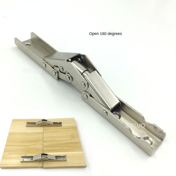 1pcs-set-90-degree-self-locking-folding-hinges-180-degree-flat-spring-folding-hinge-hardware-hole-free-hinge-table-legs-brackets-door-hardware-locks