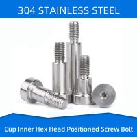 304 Stainless Steel Inner Hex Positioned Shoulder Screws with Cup Head Hexagon Plug Screw Convex Bolt M3 M4 M5 M6