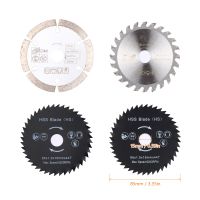 [HOT CHLXIWSHG 552] 4Pcs 85X15 Diamond Alloy HSS Saw Web Saw Bit Mini Circular Saw Blade Cutting Disc For Ceramic Tile Copper Wood