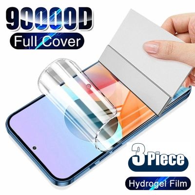3Pcs Hydrogel Film A10S A20S A30 A50 Protector A12 A41 A31 A70 A53 Soft Cover