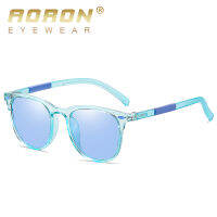 【cw】AORON New Polarized Sunglasses Colorful Anti-UV Sunglasses Teen Fashion Retro Dustproof Glasses 【hot】