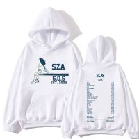 Sza Good Days Print Hoodies Sos Music Album Graphic Sweatshirt Oversized Men Women Hip Hop Hoody Loose Pullover Streetwear Male Size Xxs-4Xl