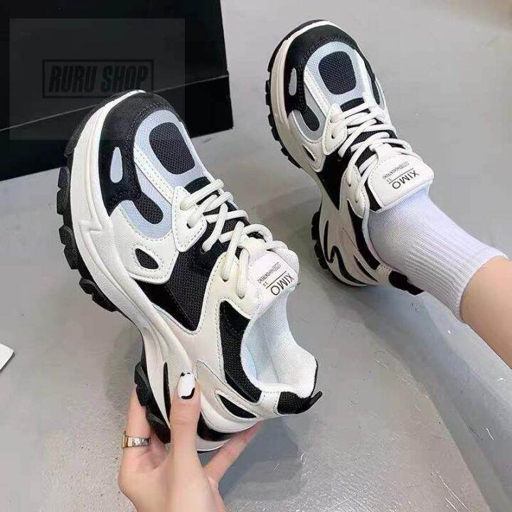 KP korean shoes Fashion high cut rubber shoes for women sneakers #WL ...