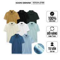 Áo Polo Nam Trơn ICONDENIM Cool Plus Thanh Lịch Regular Form PLID0044 thumbnail