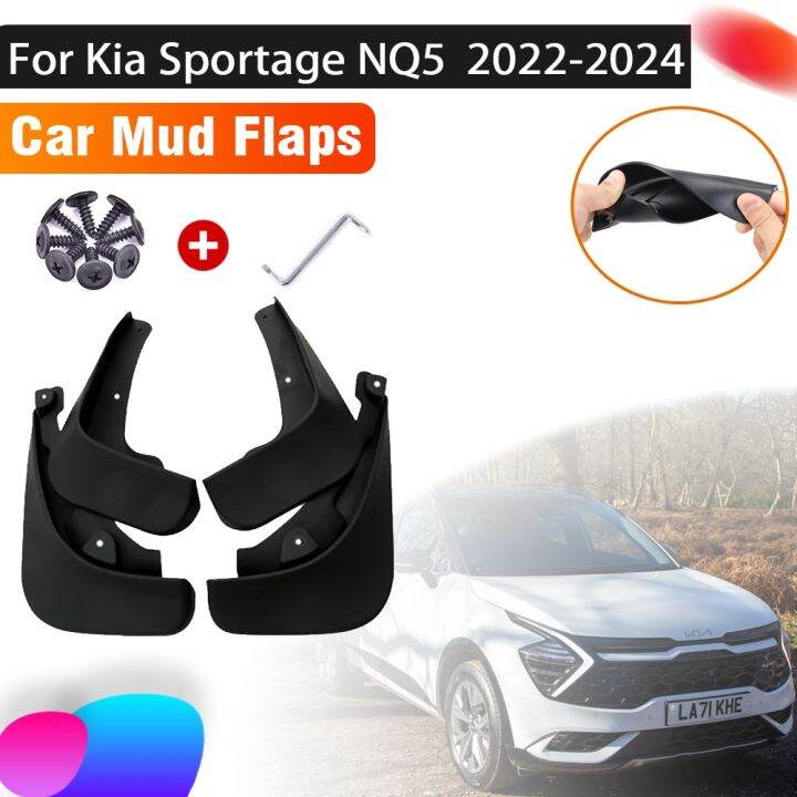 4 Mud Flaps For KIA Sportage 2022 Accessories NQ5 V 2023 2024 Guard
