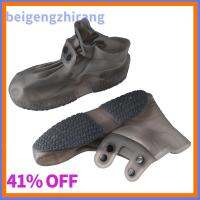 BEIGENGZHIRANG 1Pair กันลื่นทน กันน้ำกันน้ำได้ ชาย and หญิง and เด็ก Overshoes รองเท้า รองเท้าบูทกันฝน ตัวป้องกันป้องกัน ที่คลุมรองเท้า