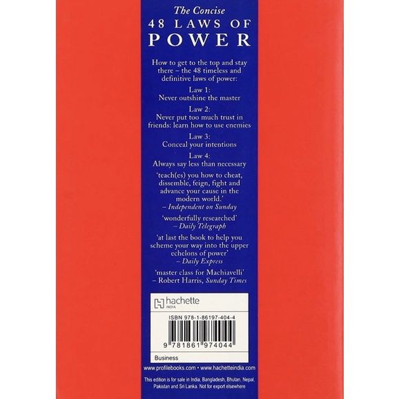 the-best-หนังสือภาษาอังกฤษ-concise-48-laws-of-power