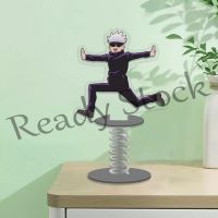 【hot sale】 ☼✇❇ B09 Anime Jujutsu Kaisen Gojo Satoru Inumaki Toge Figure Creative Standing Card Acrylic Desktop Decorative Cartoon Stand Spring Toy