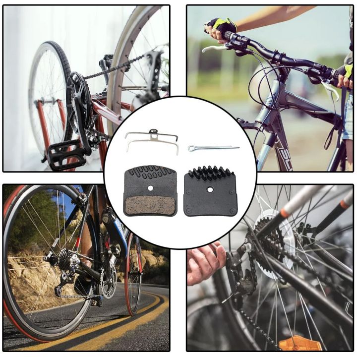 liveroom-จักรยานแผ่นดิสก์เบรคชิ้นส่วนจักรยานเอ็มทีบีจักรยาน1คู่เปลี่ยนเรซิน-โลหะ