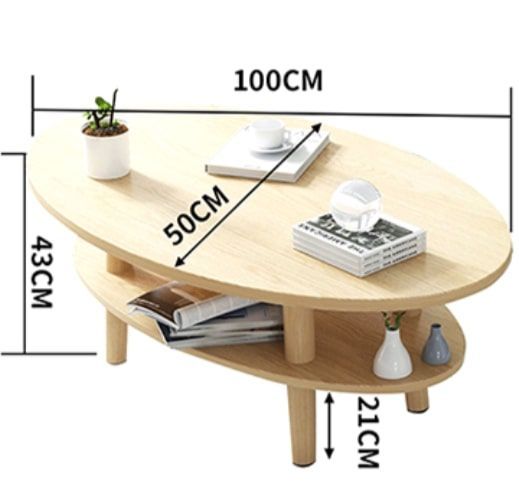 lehome-โต๊ะรับแขกมมินิมอลสีขาว-โต๊ะกาแฟ-โต๊ะห้องนั่งเล่น-โต๊ะกลางห้องนั่งเล่น-ผลิตจากไม้คุณภาพดีแข็งแรง-ขนาด50x100x43cm-fu-01-00084