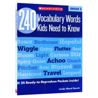 240 Vocabulary Words Kids for Second Grade Children