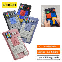 Giiker Super Slide Huarong Road Smart Sensor เกม500 Levelled Challenge Logical Ability Puzzle ของเล่นแบบโต้ตอบสำหรับของขวัญเด็ก