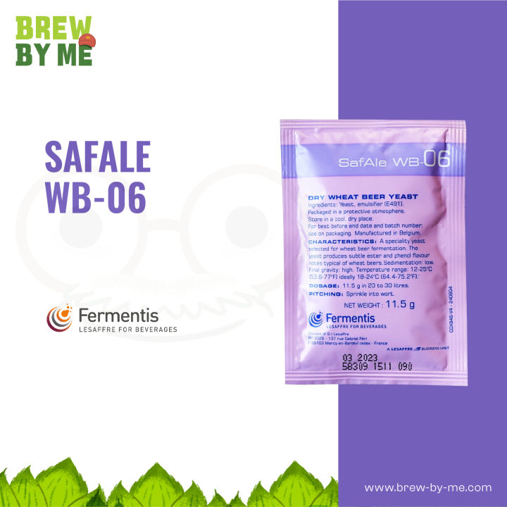 ยีสต์ทำเบียร์ SafAle™ WB-06 – Fermentis  #Homebrew
