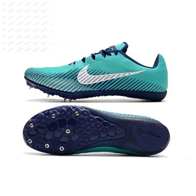 ใหม่สุดร้อนแรง★NK * Zom- Rival- M 9 Professional Sprint Spikes รองเท้าฝึกถักระบายอากาศรองเท้ากีฬาลำลองสำหรับบุรุษรองเท้าฟุตบอล {จัดส่งฟรี}