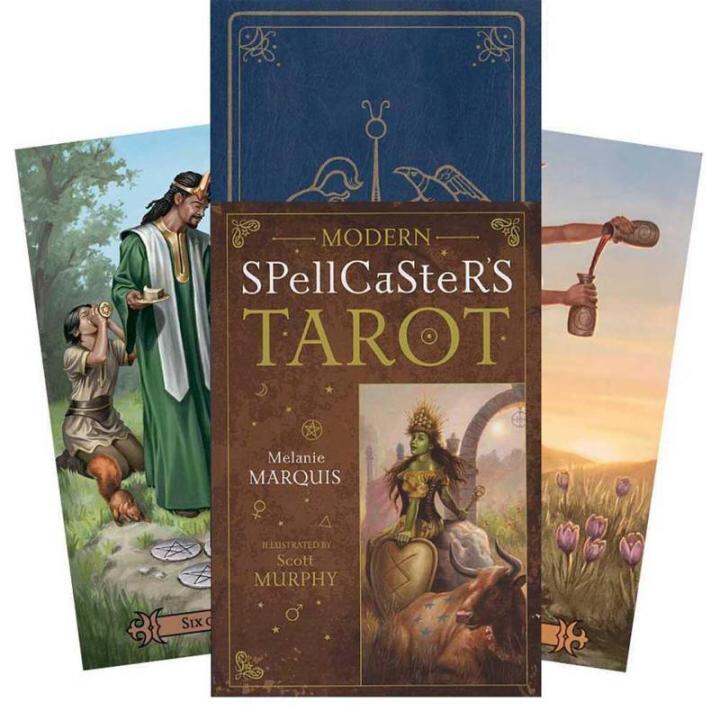 Modern Spellcaster's Tarot Cards Deck Tarot Melanie Marquis New Card ...