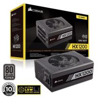 CORSAIR HX1200 1200W  Power Supply 80+ Platinum 1200W (อุปกรณ์จ่ายไฟ) PSU  พาวเวอร์ซัพพาย