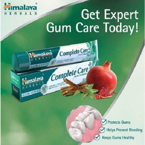 himalaya-complete-care-toothpaste-100g-ช่วยลดการสะสมของคราบหินปูน-ต่อต้านอนุมูลอิสระ-มีเก็บเงินปลายทาง