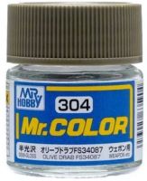 Mr.Color   OLIVE DRAB FS34087  code  C-304   Mr.hobby