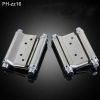 Double open spring 3 inch / 4 inch / 5 inch hinge Stainless steel two way free door hinge hinge cowboy door fence dedicated