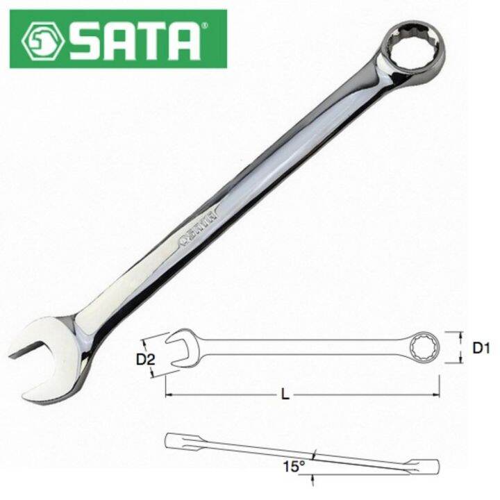 sata-ประแจแหวนข้างปากตาย-ซาต้า-เบอร์-16-27mm-402xx