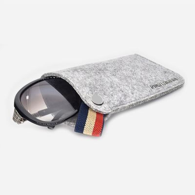 New Felt glasses bag Colorful Eyeglasses cover Soft sunglasses case